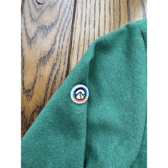 Patagonia Fitz Roy Icon Uprisal Crew Sweatshirt Men’s XS / Womens S Green NWT - Picture 2 of 6